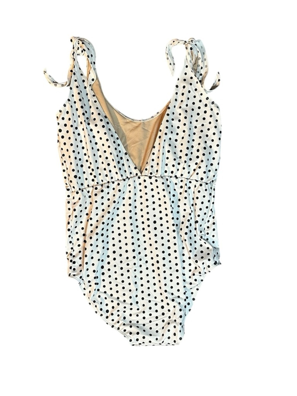 Kortni Jeane Polka Dot One Piece NWT Large - Picture 4 of 6